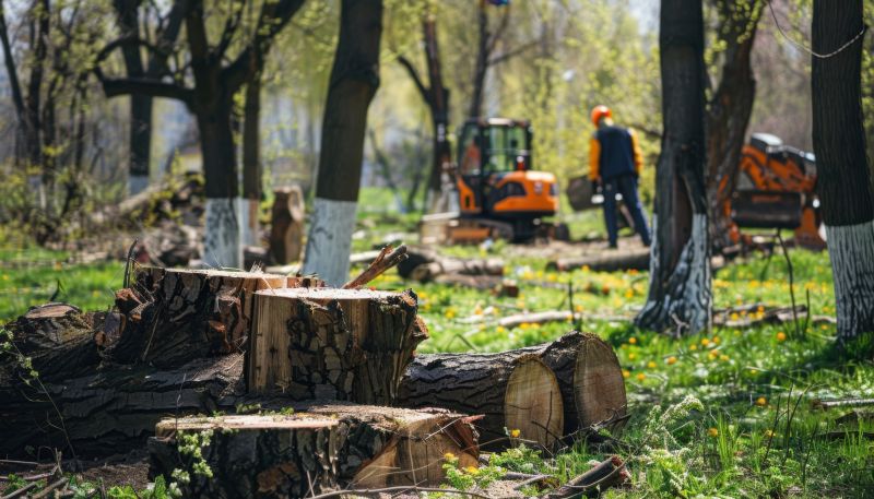 Spring Tree Cutting